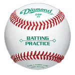 One-Dozen Batting Practice Baseballs